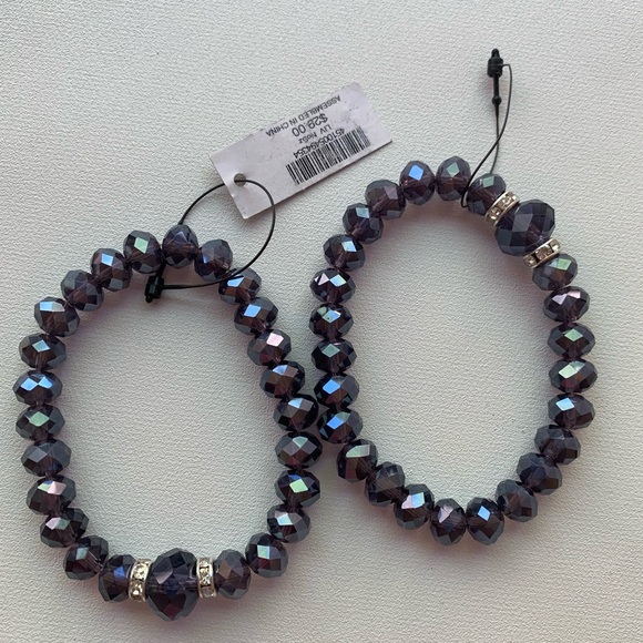 Chico’s Purple Jewelry Set - Picture 2 of 4